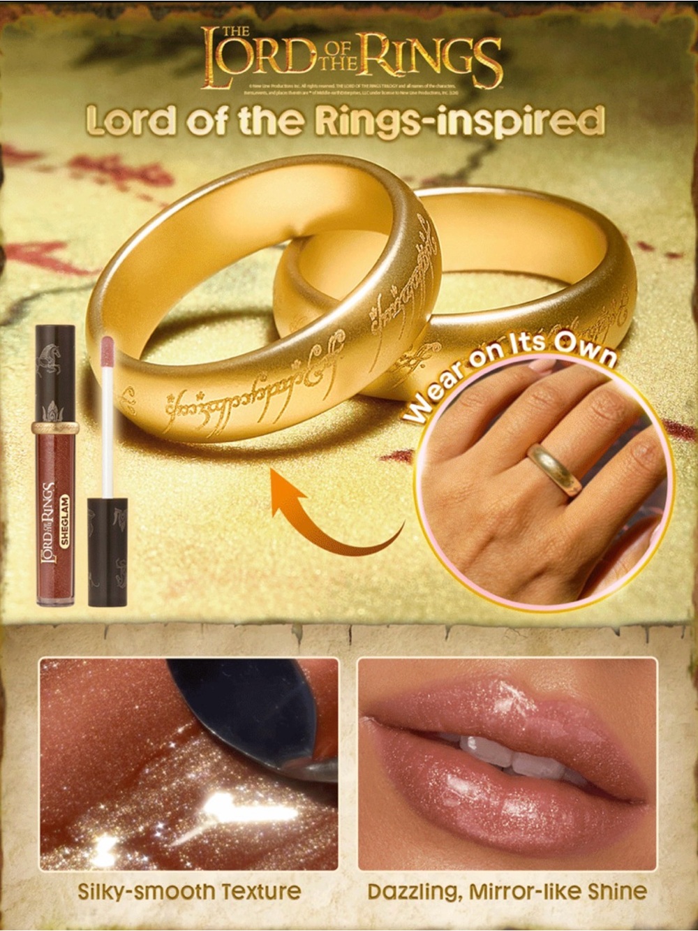 🧡New SheGlam Lord Of the Rings Makeup Collection - Picture 3 of 16